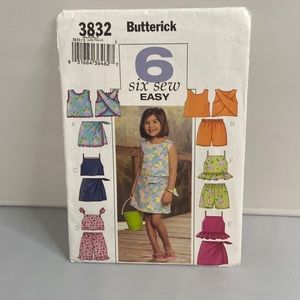 3832 Butterick Easy Pattern